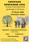 Affiche du salon international de Fontenais (Suisse)